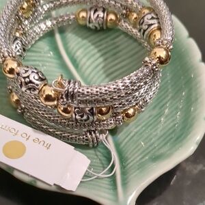 3 Layer Coil Bracelet